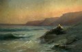 pushkin on the coast black sea 1887 Romantic Ivan Aivazovsky Russian